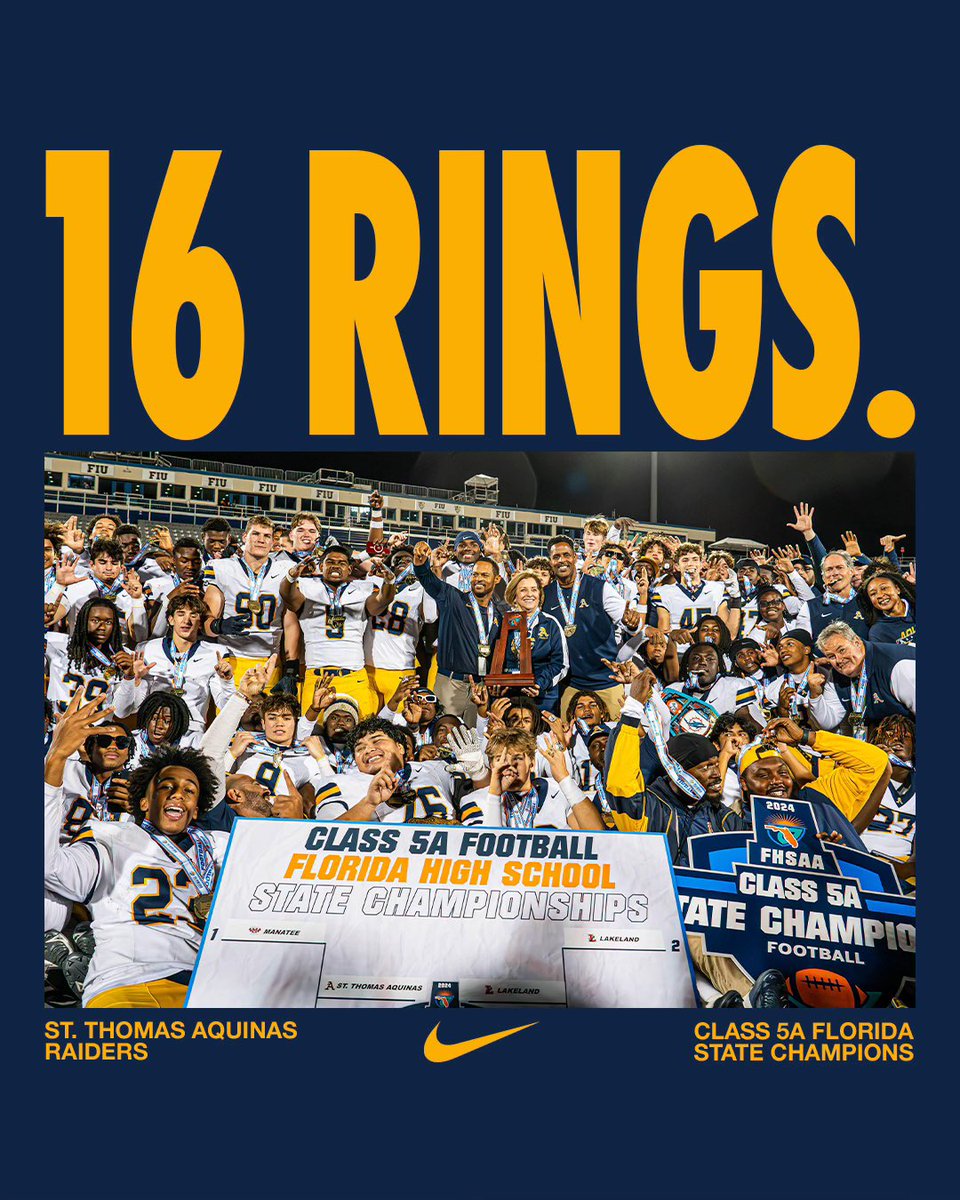 🔹🔸CHAMPIONS🔸🔹
<a href="/usnikefootball/">Nike Football</a>
<a href="/milenasavich/">Milena Savich</a>
<a href="/AquinasRaiders/">AquinasAthletics</a> 

#FTF
#Brotherly_Love
#YouGoWeGo
<a href="/CoachHarriott/">Roger Harriott</a>