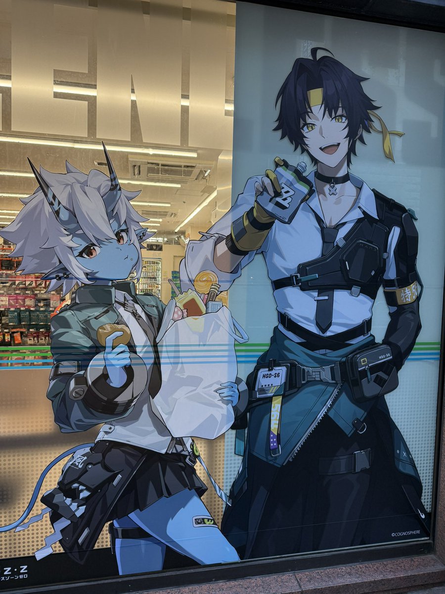 ginneko0424's tweet photo. 池袋ファミマコラボ凄かった…
#ゼンゼロ 
#ゼンゼロファミマ https://t.co/FdLwlh6V2X