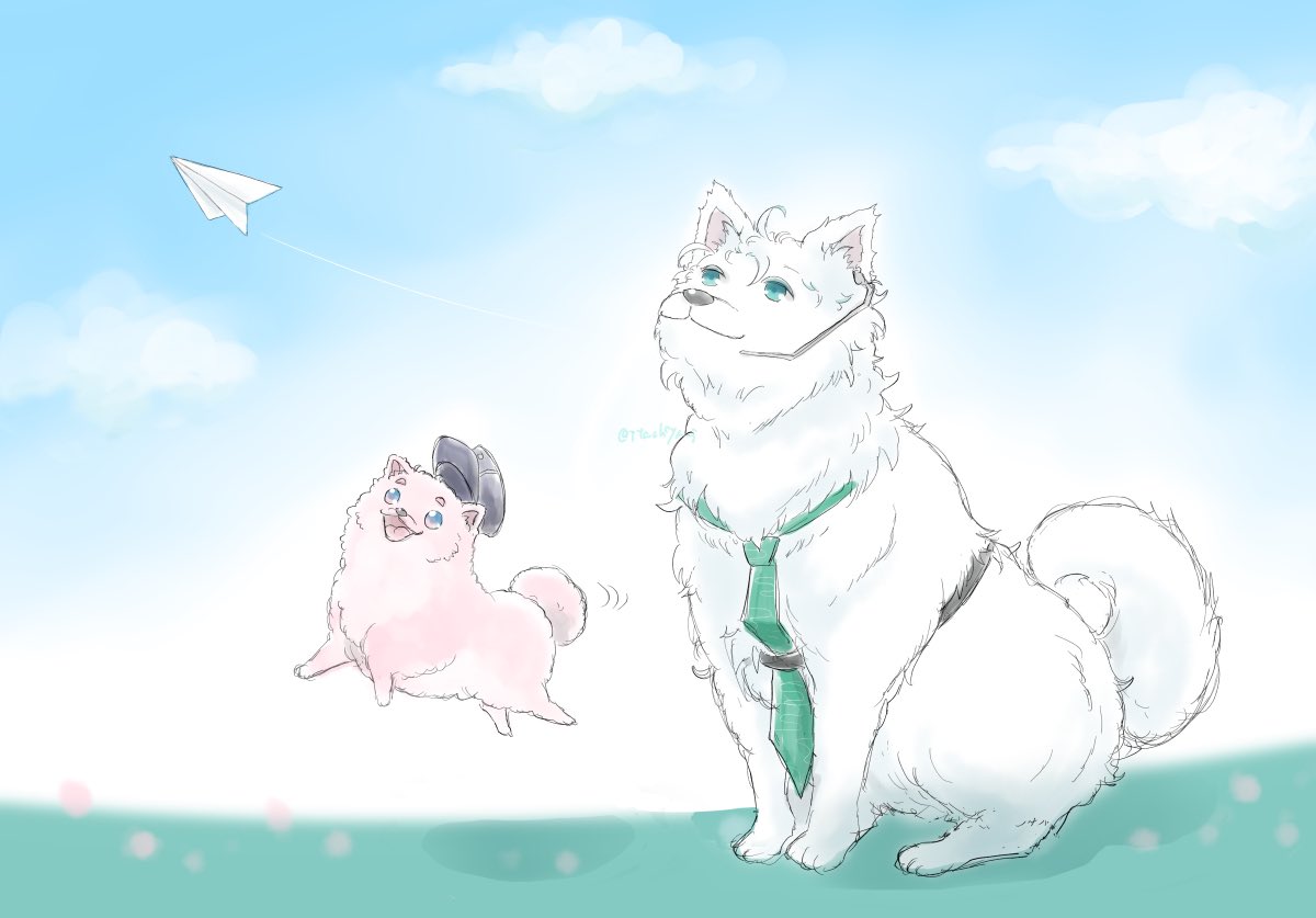 今日は何の日
#飛行機の日 ✈️☁️ー!
雲生さん描いたの再掲 