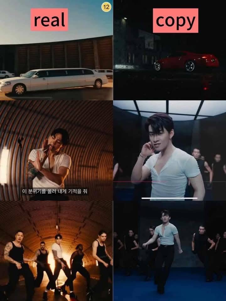 Ok2n22's tweet photo. The song "Ngạo nghễ" from Anh Trai Say Hi and song MV "Chẳng thể nhắm mắt" has copied from That That - @psy_oppa ft SUGA @BTS_twt and Standing next to you - JUNGKOOK @BTS_twt.
We request @BIGHIT_MUSIC&amp; @HYBEOFFICIALtwt to estimate and solve this.
STOP COPYING BTS https://t.co/8E6f1oiZhU
