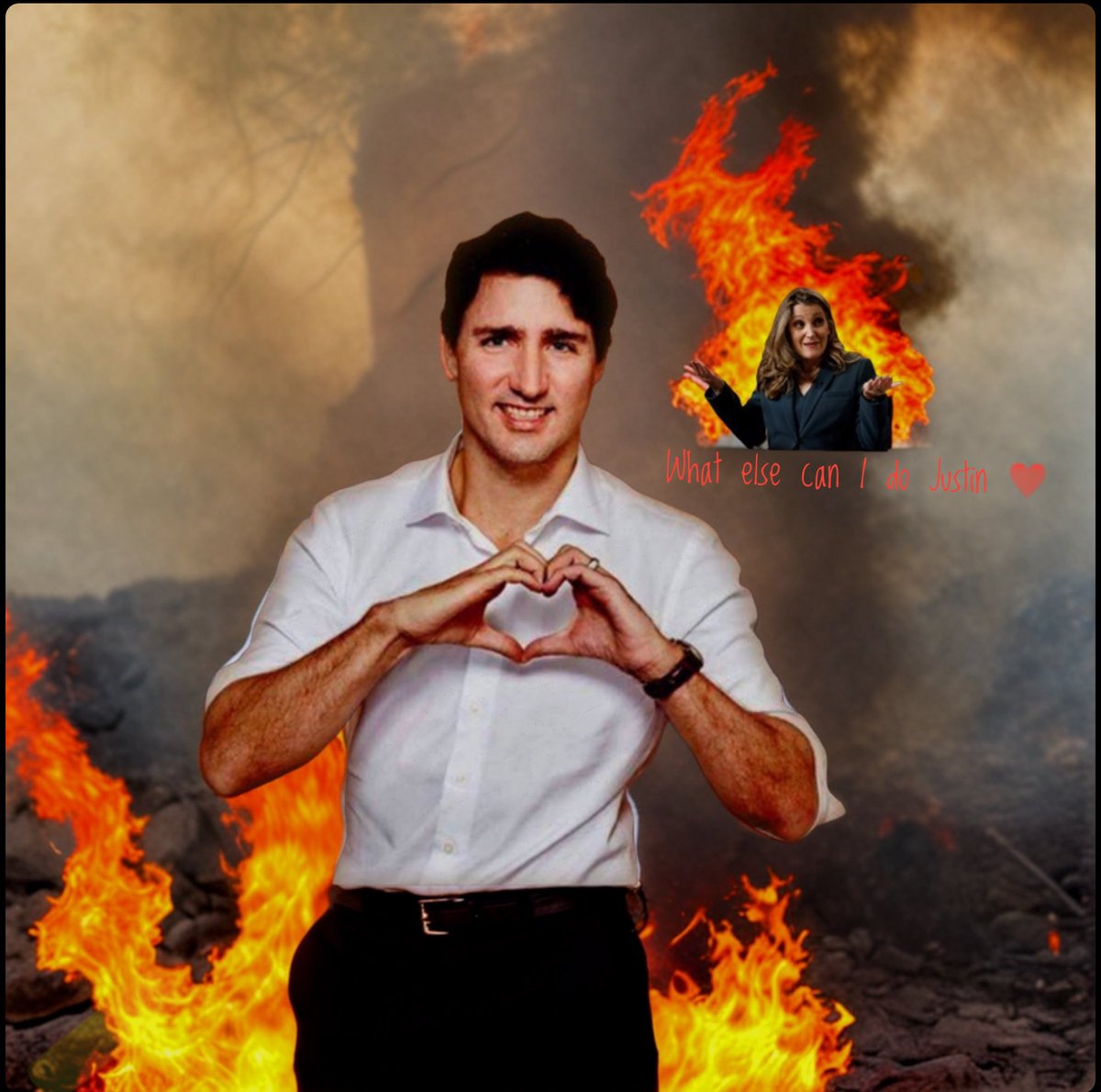 jbn_jack's tweet photo. @Bret_Sears Anything Else I can do #Justin . #FireTrudeau #Liberal #Freeland https://t.co/u6SCsaIybQ
