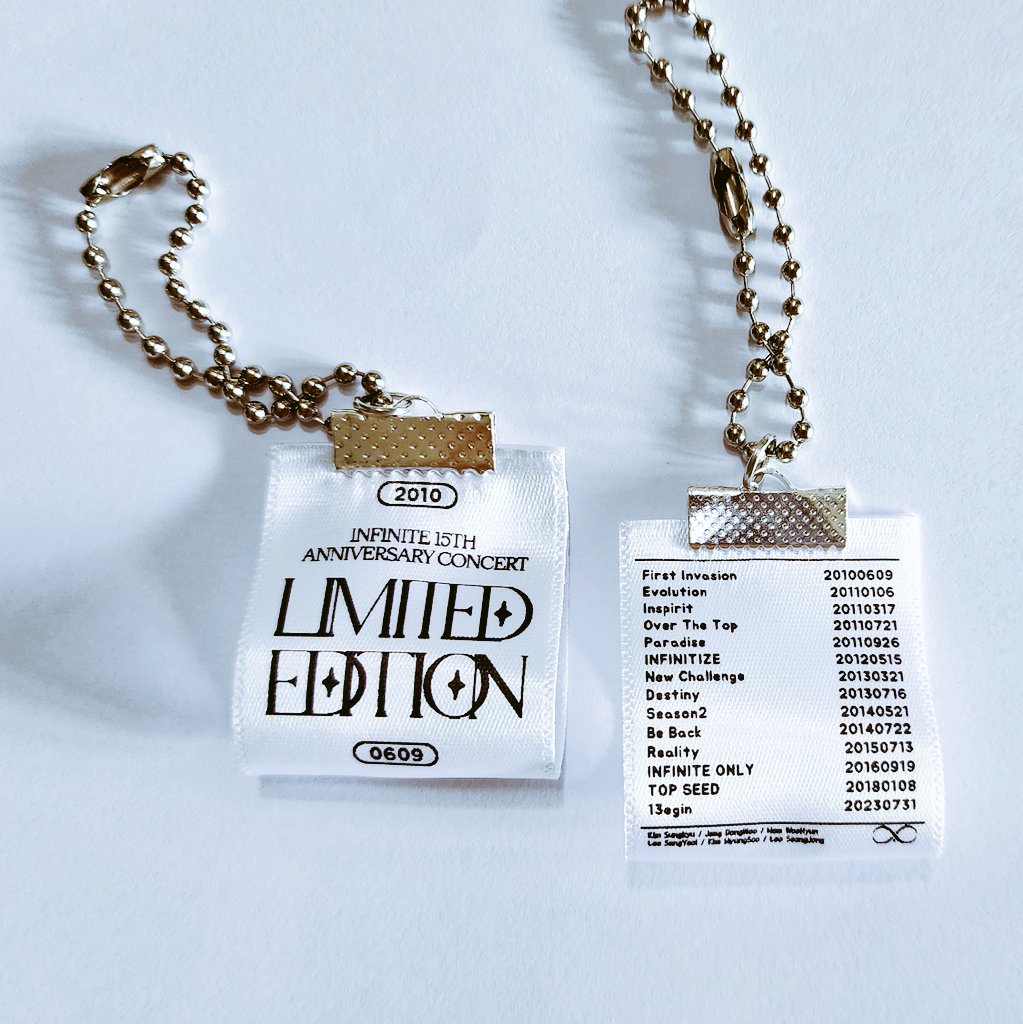lvnite0609's tweet photo. 인피니트 LIMITED EDITION 라벨키링 나눔합니다!
✅️날짜&amp;수량 : 12월 6일 (금) 30 set / 12월 8일 (일) 70 set
✅️수령 방법 : RT + 당일티켓
#인피니트 #인피니트나눔 #INFINITE #리미티드에디션 https://t.co/36J5610ye0