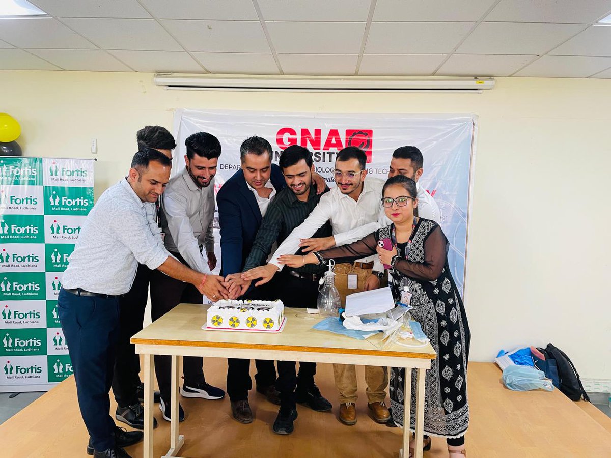 GnaUniversity's tweet image. #GNAUniversity-Department of #MedicalRadiology and #ImagingTechnology celebrated World #RadiologyDay. The program featured a guest lecture on "Advanced Interventional Radiology Techniques", delivered by Dr. Rajdeep S. Chinna, Interventional Radiologist.