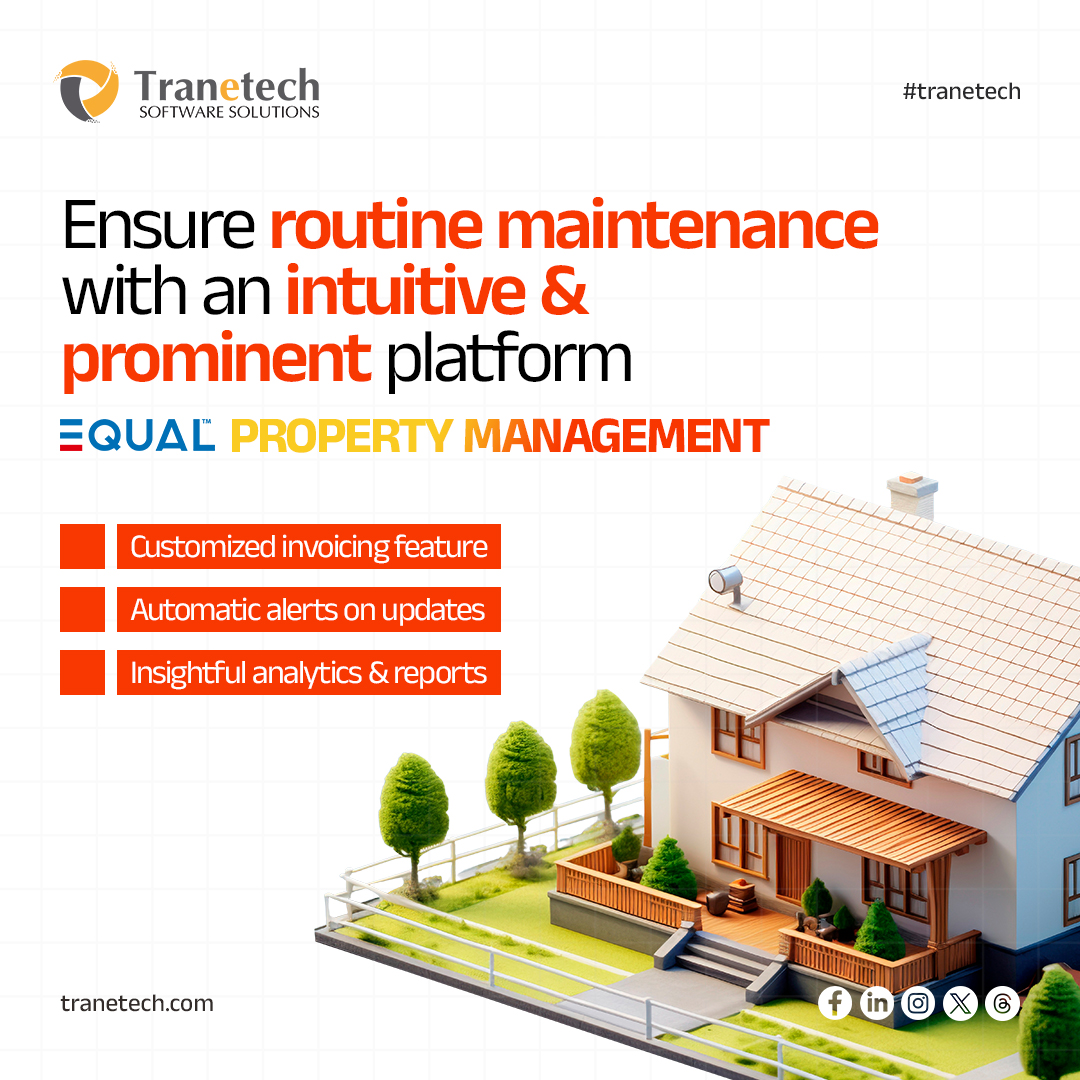 Tranetech Solutions (@tranetech_uae) on Twitter photo Take control of your properties with smart, reliable tools. Your peace of mind is just a click away!
Visit tranetech.com/equal-property…
Contact Us:
Abu Dhabi Branch:
📞02 443 3113
✉️ info@tranetech.com
Dubai Branch:
📞 04 514 9922
✉️ infodxb@tranetech.com
#erpsoftware Take control of your properties with smart, reliable tools. Your peace of mind is just a click away!
Visit tranetech.com/equal-property…
Contact Us:
Abu Dhabi Branch:
📞02 443 3113
✉️ info@tranetech.com
Dubai Branch:
📞 04 514 9922
✉️ infodxb@tranetech.com
#erpsoftware