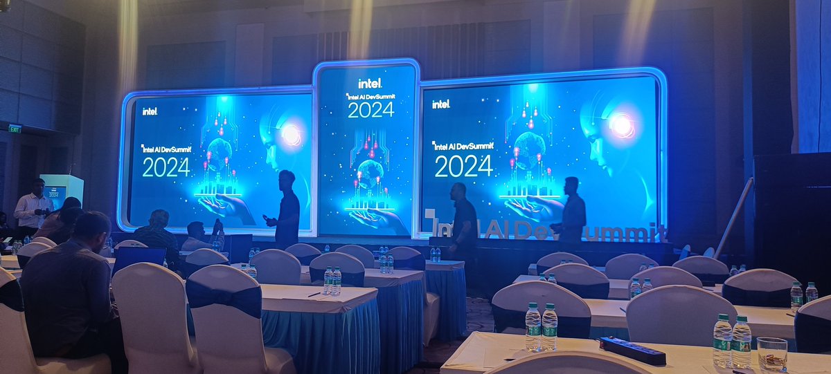 koundinyarage's tweet photo. Not just attending the #IntelAISummit, I’m coding memories, processing ideas, and compiling inspiration! 🔥🚀 AI isn’t the future—it’s now. #IntelInsideMe 
#intelaidevsummit #intelai #IntelCoreUltra #intelaidevsummit2024 https://t.co/J3ZWrWoTpU