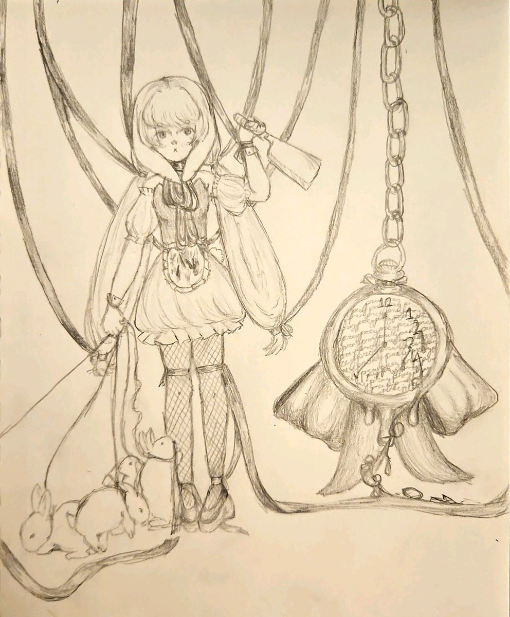 amonthofsundaes's tweet photo. long time no pretentious girlthing art. here is "life of the bunnygirl" https://t.co/MUjCVaUUYi