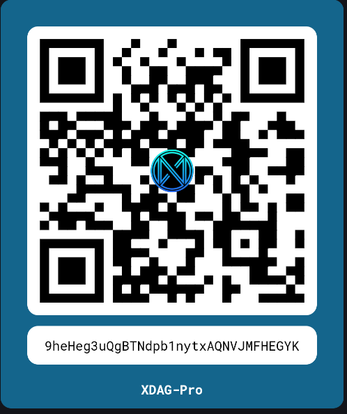 kriskara1's tweet photo. @XdagYm @XDAG_Community 9heHeg3uQgBTNdpb1nytxAQNVJMFHEGYK https://t.co/kFRKVk4bu6