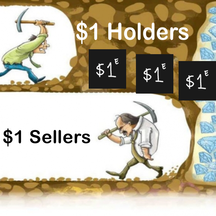 Ericzona's tweet photo. @KatieSindelar Check out $1. 

Premise—be {un}stable memecoin where other memecoins can park profits. We create our own non-fiat $1.

$1 > $1

@1stablememecoin

https://t.co/fODiykkLgX https://t.co/7cbxoxoqmQ