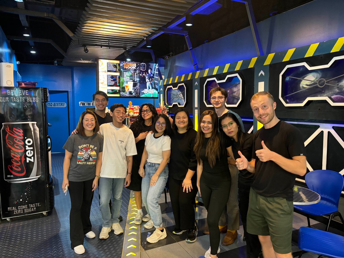 oligilpin's tweet photo. Last week I met some of our amazing team members from the Philippines! 🇵🇭

7 years ago, when starting my company I never planned to meet team members in person. I never even turned on my camera in calls! As an 18 year old, I felt too self-conscious of my age as a leader.

Now that’s changed. Video calls are mandatory in the company, and even better… we sometimes meet in person!

We had a great time connecting personally, professionally, and even a fun game of laser tag! (my request)

This is a group from our 100+ person international team 🌎. I look forward to connecting with more team members in the future!

So far we’ve done meet ups in Peru, Indonesia, and the Philippines.

Here’s to the exciting journey ahead for Telos Media. 🚀