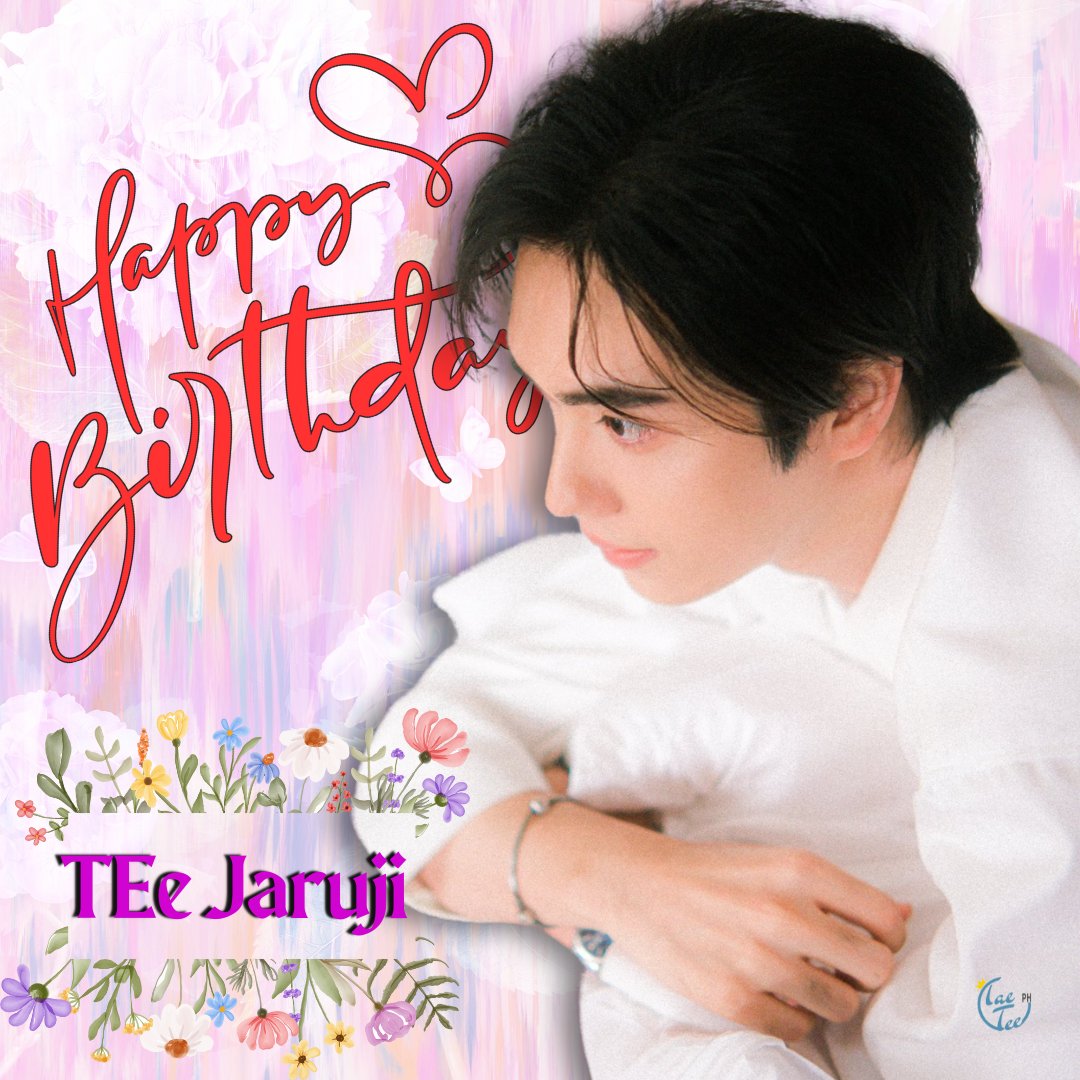 May your heart be filled with happiness and joy.
We wish you all the best in your life and career.
Goodluck on your new series. We are so proud of you.

Always smile our sweetest TEe.
We love you so much.
Happy Birthday!

<a href="/Tee_Jaruji/">TEe JaRuji</a> 
#TEeThanapon 
#HappyTEeJaRujiDay2024