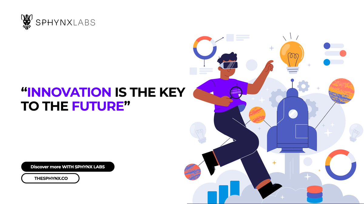 SphynxLabs's tweet photo. We're passionate about pushing boundaries and redefining what's possible. 
Innovation is the key to the future. At Sphynx Labs, we innovate every day. 🌟

👉 Discover more: https://t.co/b3I2cGW9aA

#Inspiration #SphynxLabs #Innovation #FutureTech #TechForGood https://t.co/i73Zr9tFlN