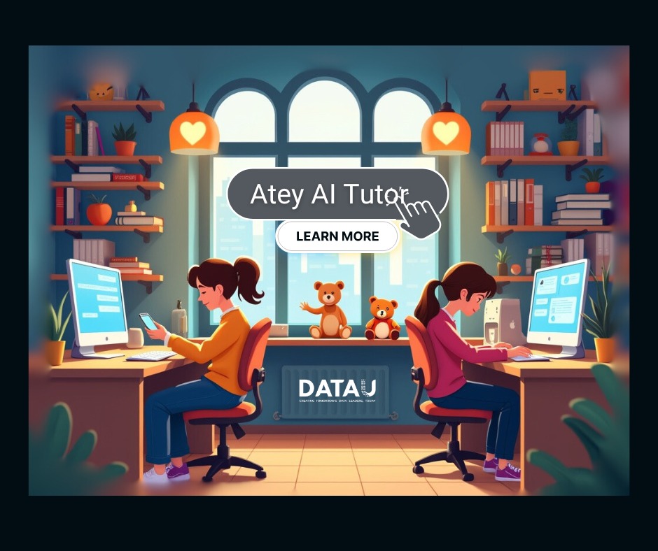 DataUAcademy's tweet photo. Not sure what to learn? Try Atey AI Tutor by DataU for free here: https://t.co/cPnftRpaSm.  

Learn more: https://t.co/Tu08ZkTU9L

#Atey #AITutor #Skills #LifelongLearning #DataU https://t.co/qlbRyej9Il