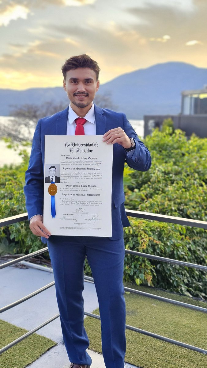 Oficialmente, Ingeniero de Sistemas Informaticos 🍾🎓🤍✨️
