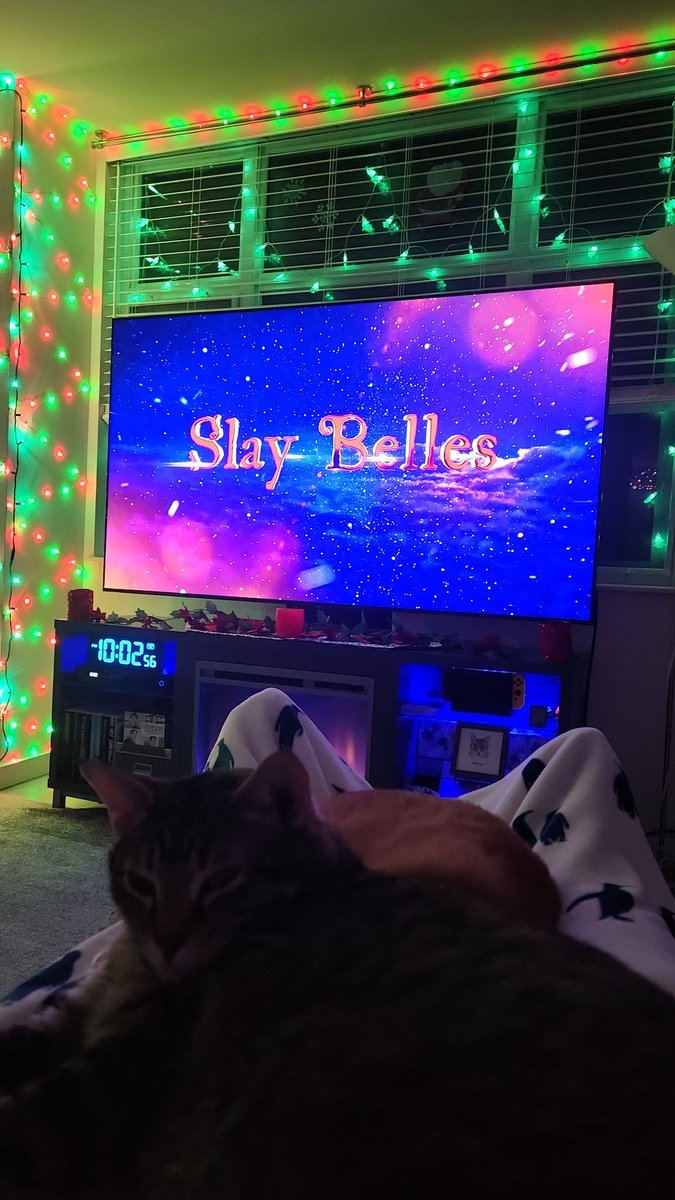 Night ten. Film ten. Slay Belles (2018) <a href="/PrimeVideo/">Prime Video</a> #HorrorMoviesForTheHolidays