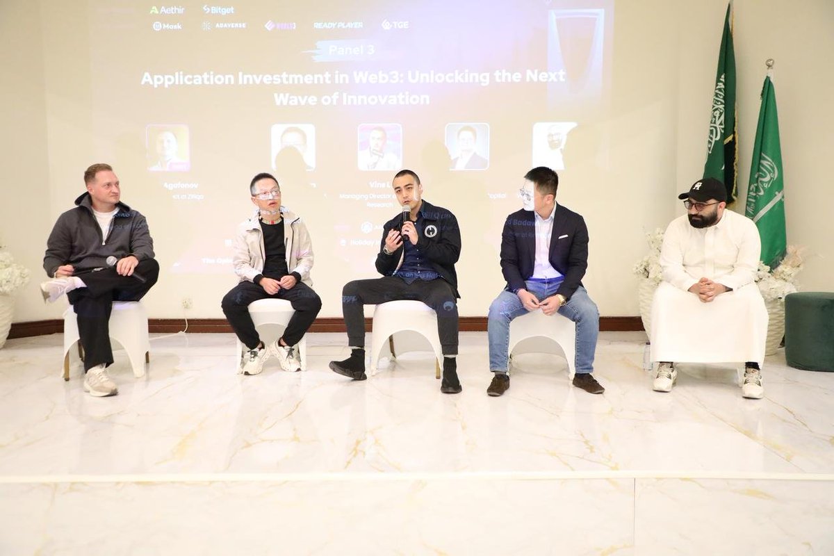 ETH Riyadh Day2 Recap

Panel 3: Application Investment in Web3: Unlocking the Next Wave of Innovation

Special thanks to
 - Anton Agafonov, Head of Product at Zilliqa <a href="/zilliqa/">Zilliqa</a>
 - James Shen, Founder of Hash Global
 - Vins L, Managing Director at Central Research
 - Bill Qian