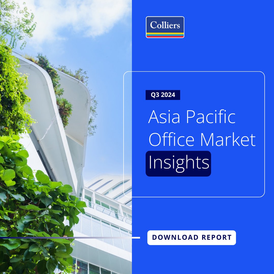 Singapore’s Core CBD Premium and Grade A rents create a tenant-friendly market with flexible leasing, allowing occupiers to secure quality space.

🔗 Explore the APAC report here: ow.ly/vSLu50U4P4E
🔗 Review the Q3 Singapore Office Report here: ow.ly/ErRE50U4P4I