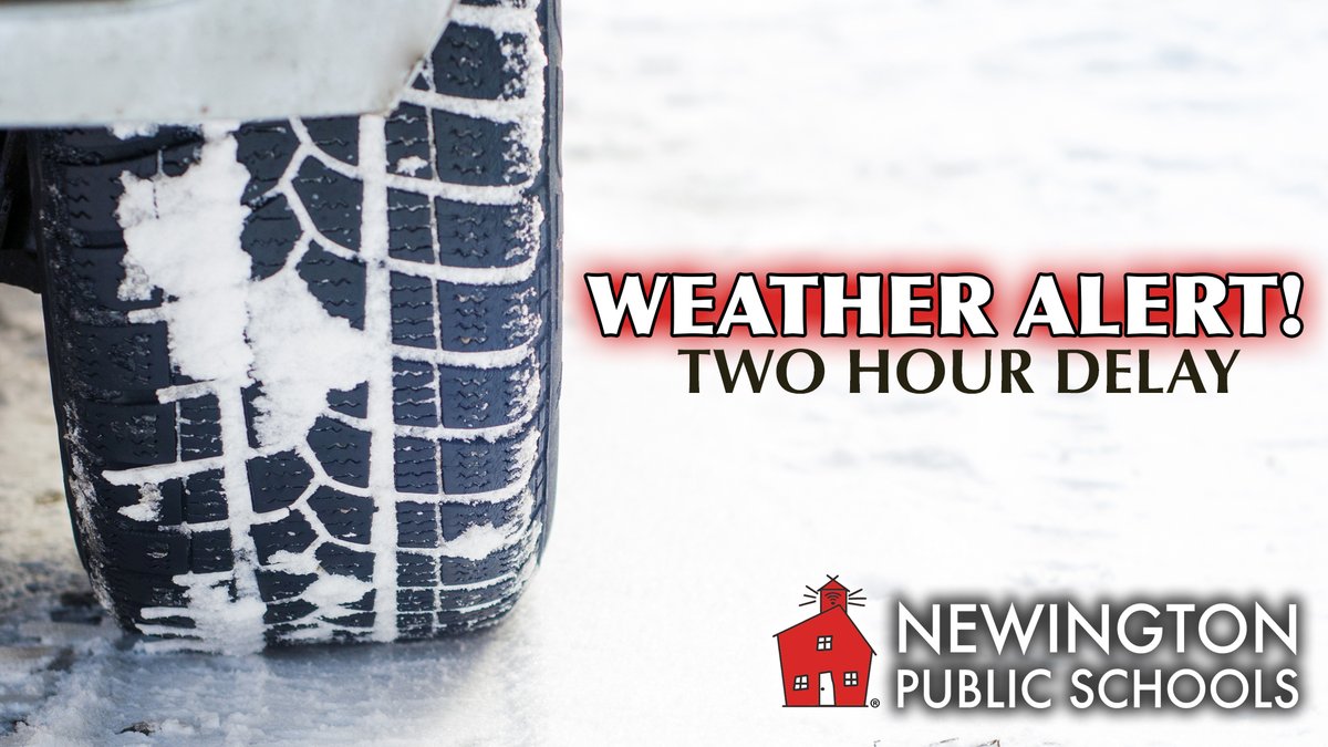 Good Morning.  Due to Icy Conditions on the roadways, Newington Public Schools will operate on a 2hr Delayed Opening.  There will be no AM PreK. For bus and schedule information please visit: npsct.org/about_nps/emer…

Please drive slow and safe on the roads this morning.