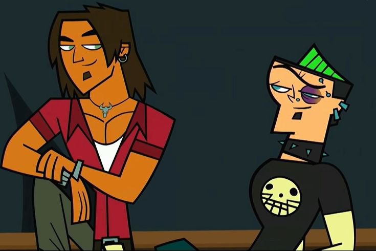 Genevieve and Sam after sneaking their way into the semi finals #Survivor47