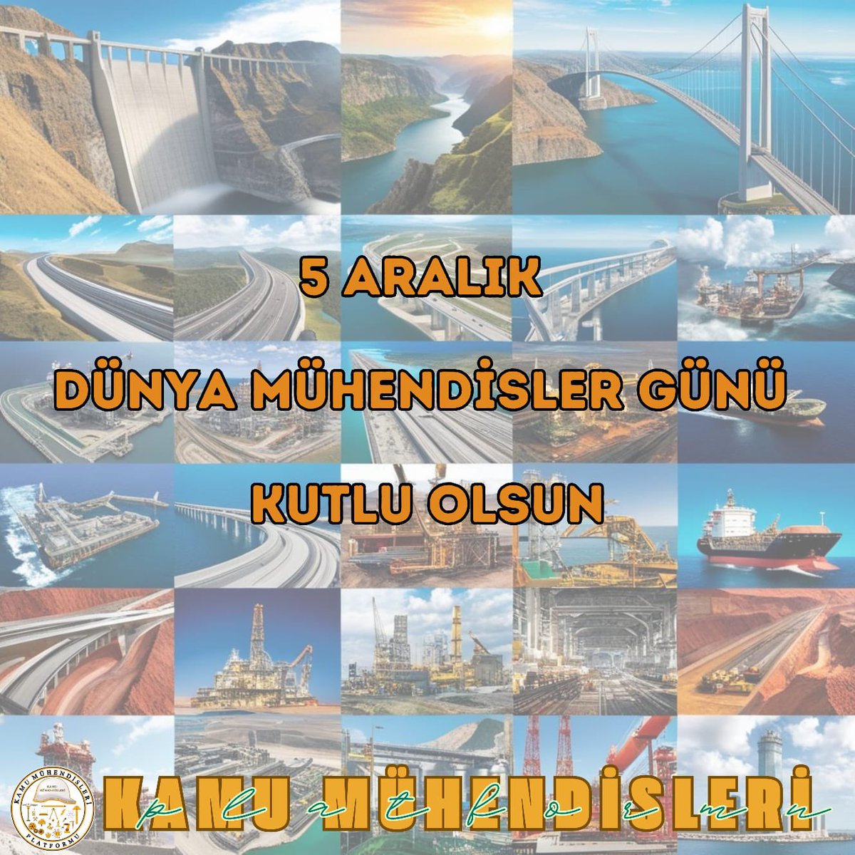 Mühendisler dünyaya şekil verir, hayatı kolaylaştırır, imkansızları mümkün kılar.

Türkiye’ ye hizmet eden mühendisler olarak ülkemizde değer görmek istiyor ve #MühendislikMeslekKanunu nun tez zamanda çıkmasını temenni ediyoruz.

5 Aralık #DünyaMühendislerGünü müz kutlu olsun.