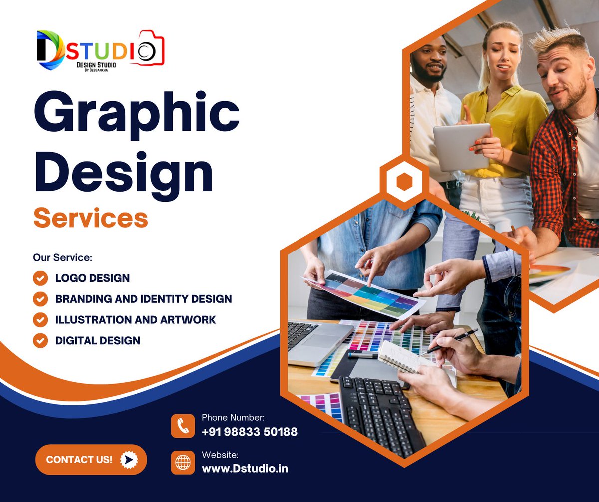 DesignByDStudio's tweet photo. 🎨 Your One-Stop Creative Solution!

At DStudio, we offer Graphic Design, Event Photography, Printing, and Web Development services. Shape your business with our expertise!

📞 Call: 9883350188 | 🌐 Visit: https://t.co/TPPMG3X7bb
#DStudio #CreativeDesign https://t.co/kvgC6id1rU