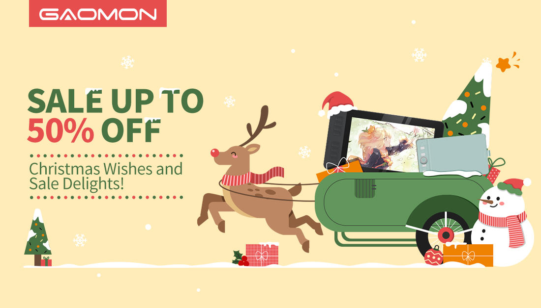 【GAOMON Christmas Sale】

Sale Up to 50% OFF！！！

#gaomon #gaomonpainting #drawingtablet #digitalpainting #design #digitaldrawing #artist #painting #art #sale