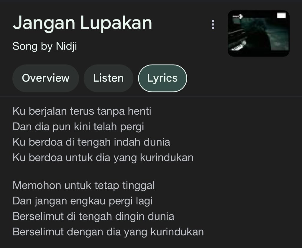 sshhrhh's tweet image. Lagu ni makin sedih bila tahu tinggal sebulan lg 😢