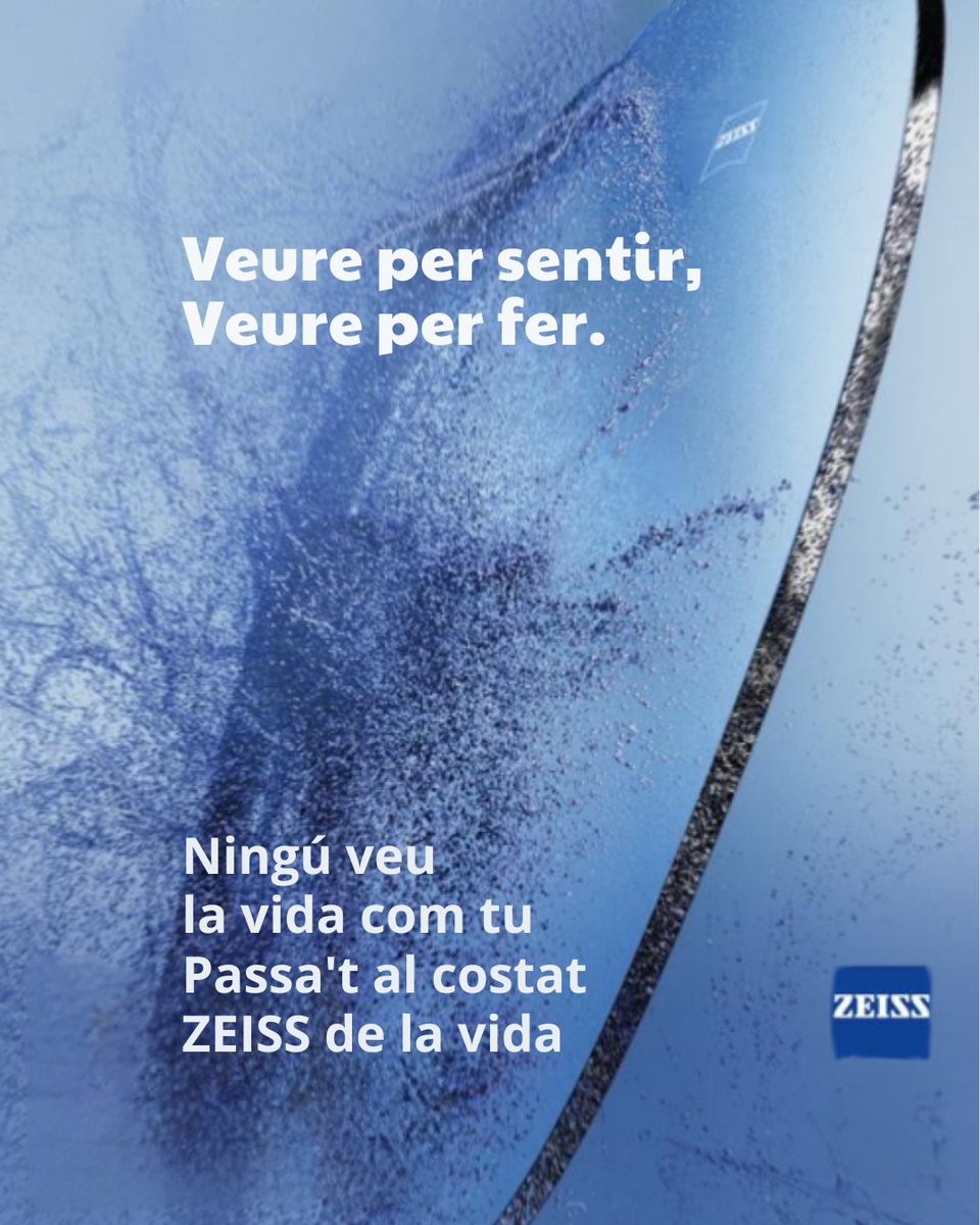 OPTICARUEDA's tweet image. 🎄✨ Aquest Nadal, regala salut visual amb ZEISS! 👓🎁
Qualitat, precisió i exclusivitat per cuidar la visió dels qui més estimes. Les lents ZEISS SmartLife Individual 3 ofereixen una experiència visual premium adaptada a cada estil de vida. 👁️❤️
#ÒpticaRueda