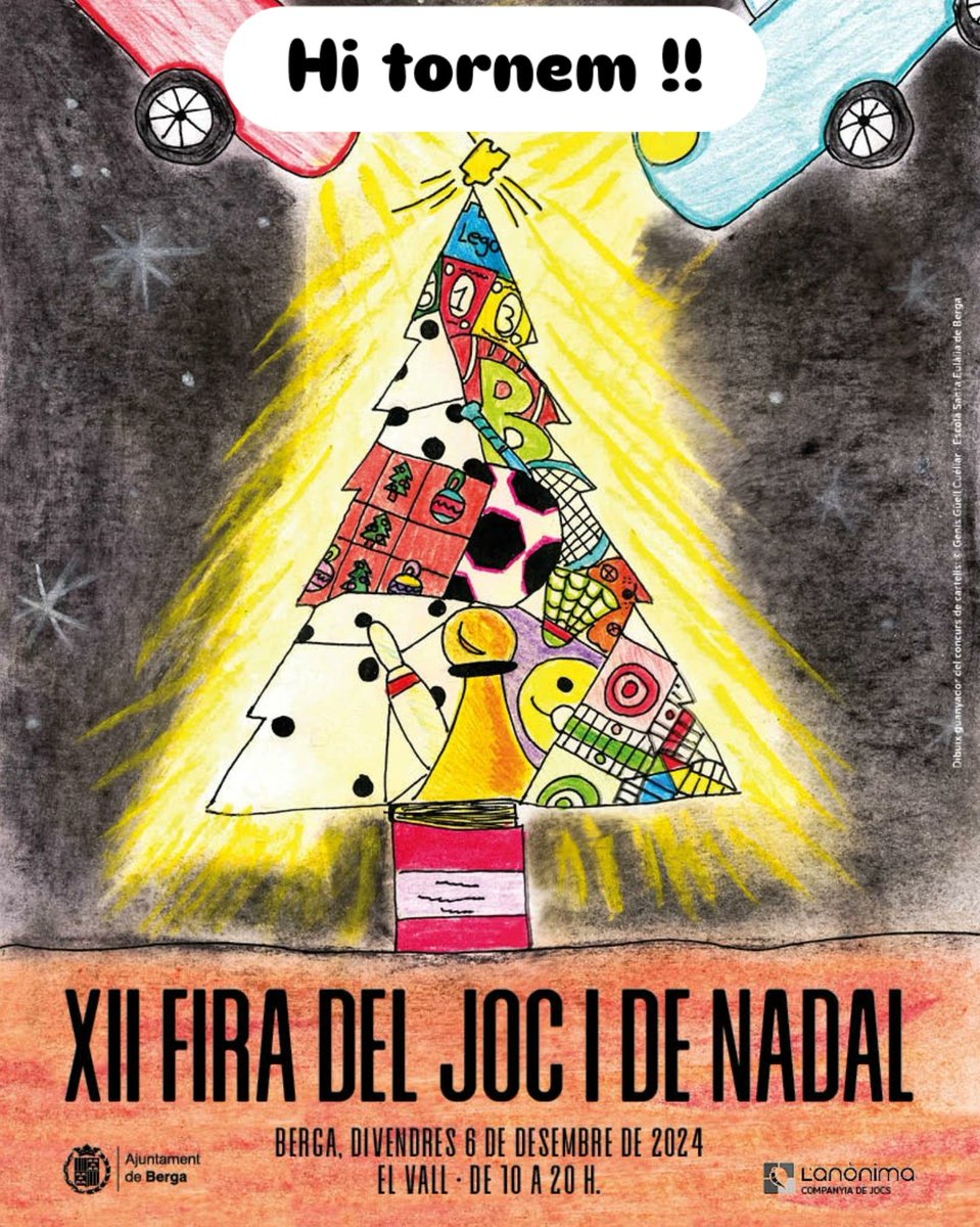 Falta un dia per un dels dies juganers marcats en el calendari !! 
Demà us esperem a berga per jugar tot el dia !!!