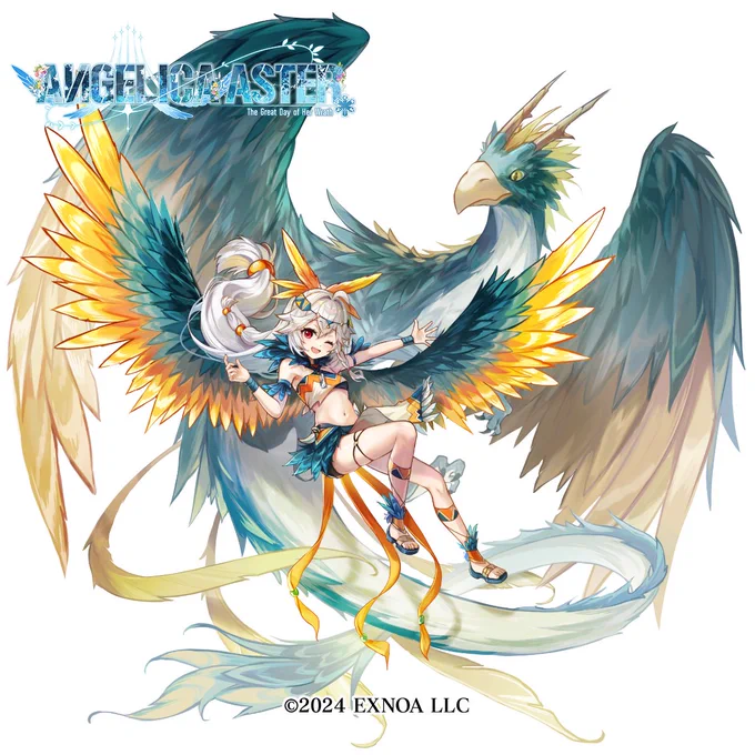 【お仕事告知】「ANGELICA ASTER」にて、キーパーの立ち絵を担当させていただきました!#アンアス 