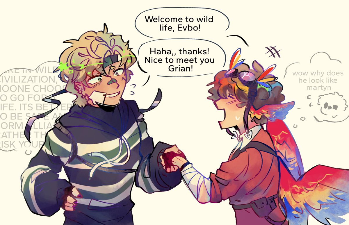 muffymayhem's tweet photo. this came to me in a dream #wildlifefanart #ParkourCivilization https://t.co/ggtkwQLrkf
