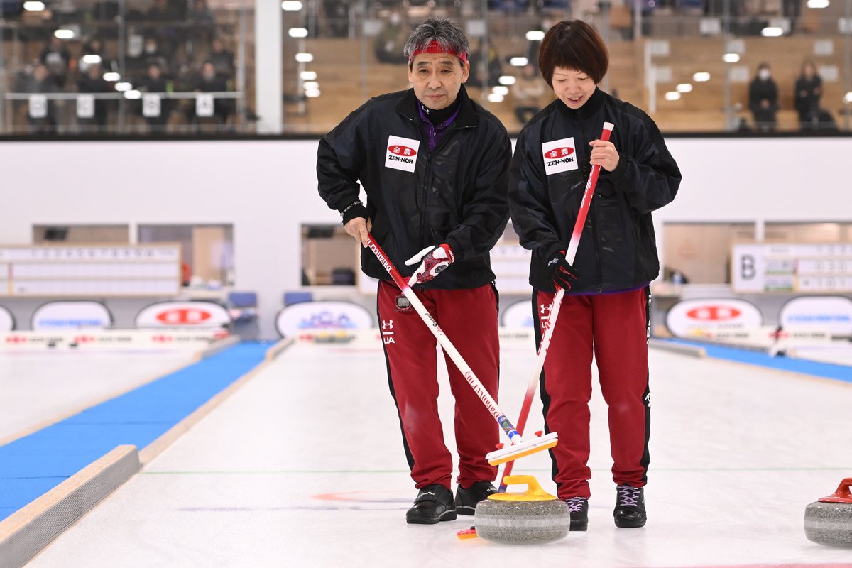 ◤第18回 全農 日本ミックスダブルスカーリング選手権大会◢ 🥌競技10