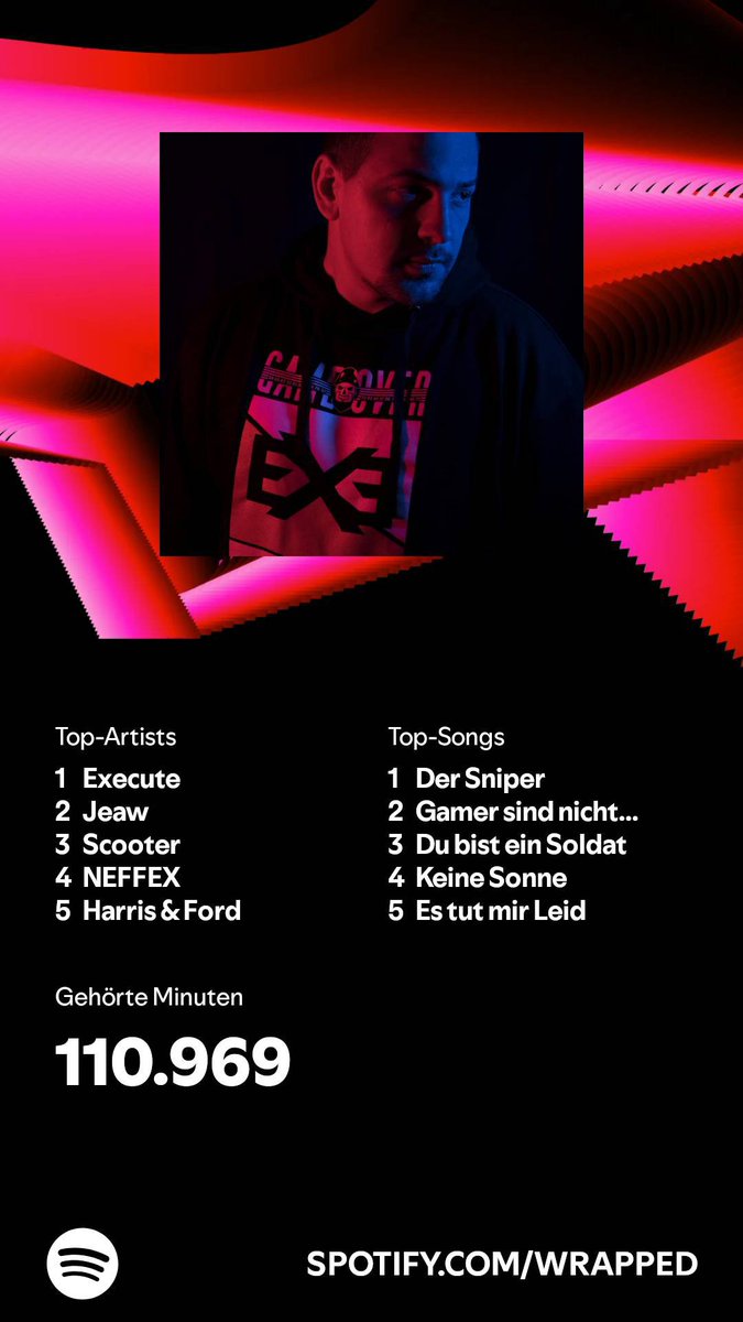03maurice97's tweet photo. 2024 habe ich 110.969 Minuten Inhalte gestreamt. Wie sieht’s bei dir aus? #SpotifyWrapped 
https://t.co/63fjizDR6p https://t.co/i5MqfTV8oo