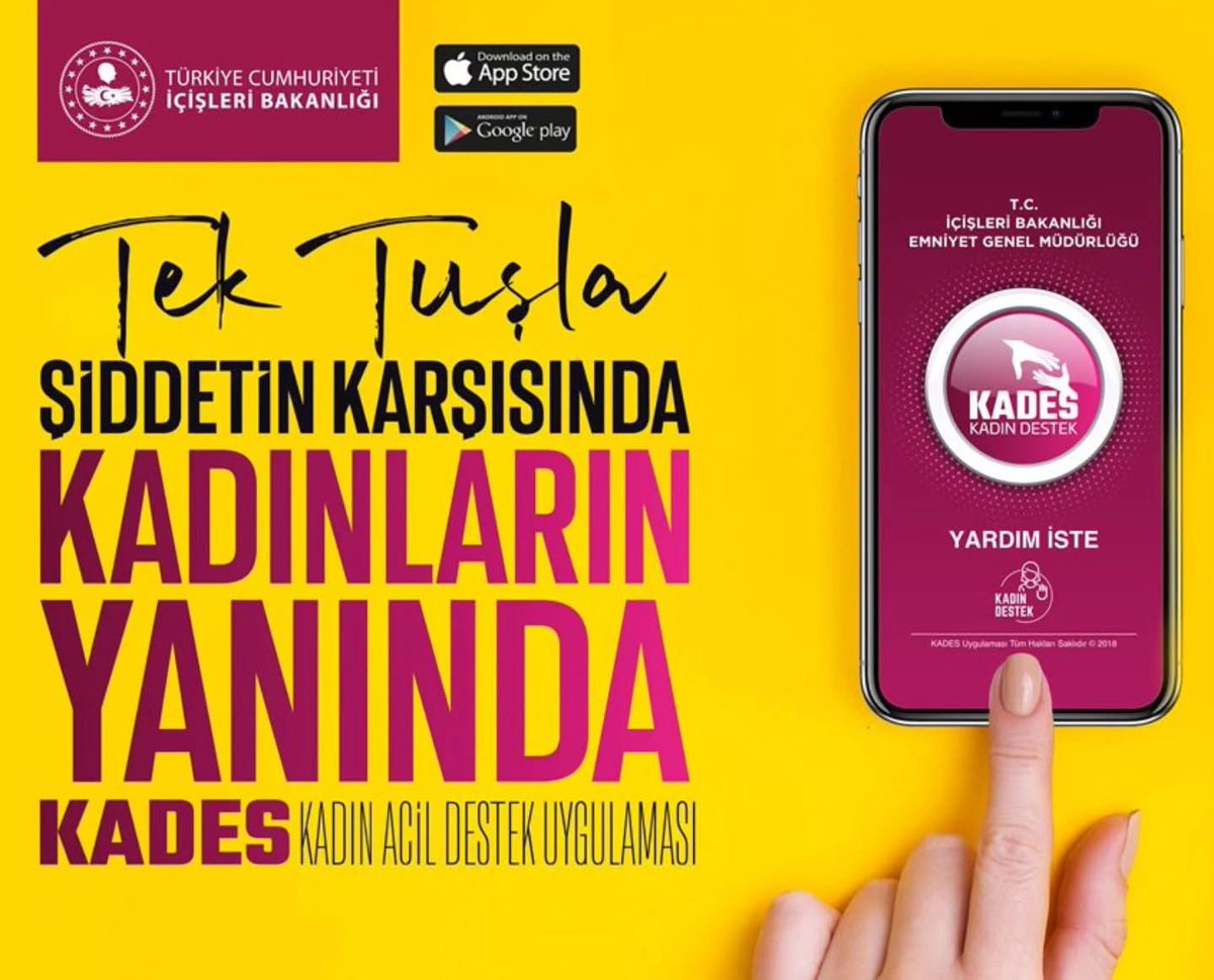 #KadınaElKalkamaz #KADES #BizVarız