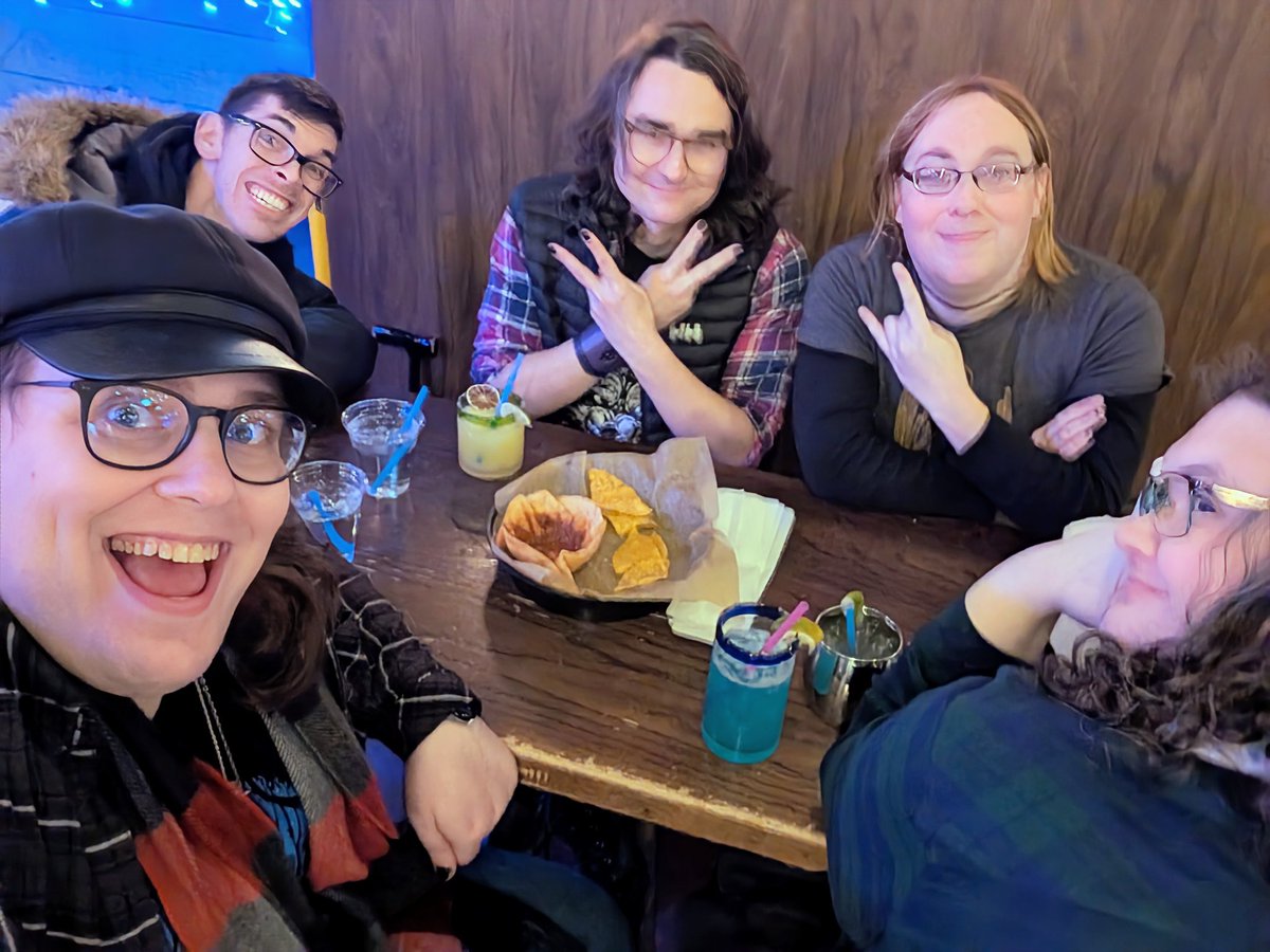 BogeymanViz's tweet photo. Made it to #mff24 with @yeensass, @Savas_Ulthgard, @LordFenrir and @CalaceneFA!

Here. We. Go!!! https://t.co/Uzz9XIvB2S