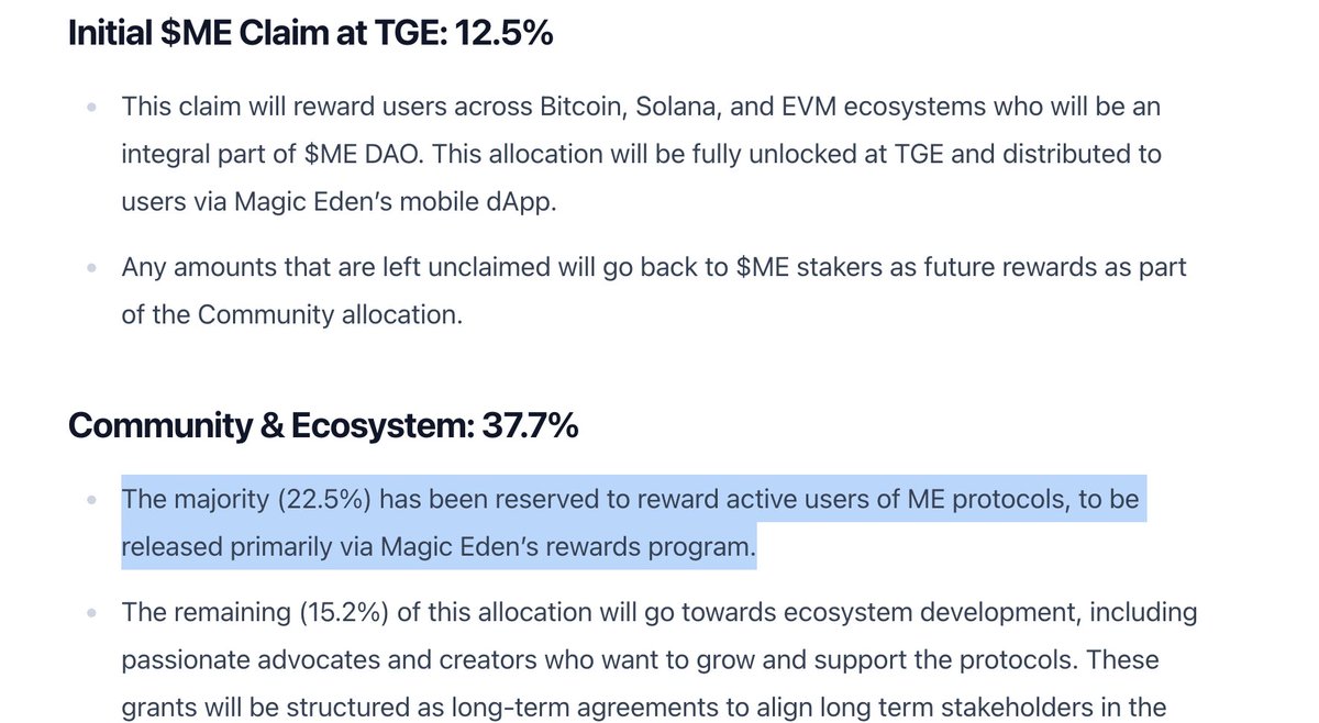 Does this amount that's not part of TGE relate to the rewards we all worked for like loyalty bonus, diamonds, etc?
<a href="/MEFndn/">$ME</a>