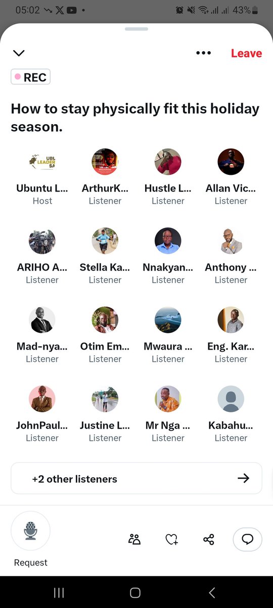 ArthurKmo's tweet photo. #HowToStayFit 
@ManOfSteel_UG is called the man of steel because he loves steel. His fitness has helped him mentally. ~ @Comrade_Otoa
#UbuntuLeadershipSafari #5amClub reflection
@SafariUbuntu https://t.co/iHxWVC2Hzz