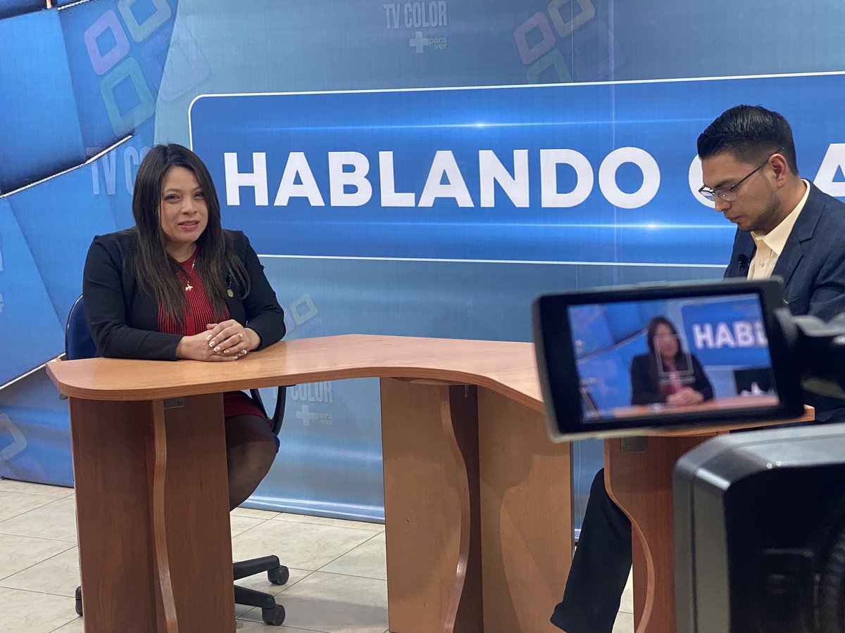 CotopaxiCJ's tweet photo. #AHORA | 📺 Sigue la entrevista de la Directora de @CotopaxiCJ, @MaBeBedon por #TvColor, canal 36 o por ➡️ https://t.co/wMa38aWpoP
🔹Conoce más sobre el trabajo que realiza la Dirección de @CotopaxiCJ https://t.co/KeEXI9B9d2