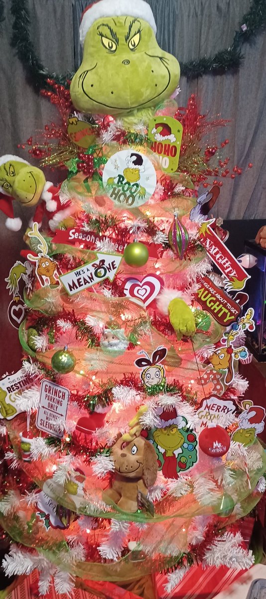 smiths_house's tweet photo. #grinchtree
Here is 1 of our first #grinchchristmastrees up for the year. It is our theme, we do each year, and each tree gets more and more added.
#Grinchmas
#grinchtree
#Christmas2024 https://t.co/0GMXqx3v7W