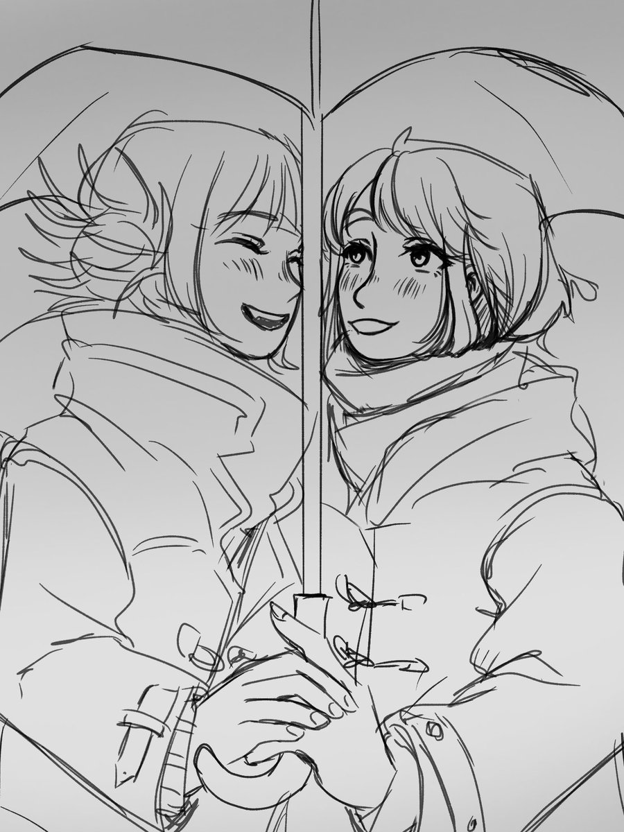 sukoetsu's tweet photo. #togachako WIPPPP

something about….. lovers and rain 🙂‍↕️ https://t.co/KGp5c9BodY
