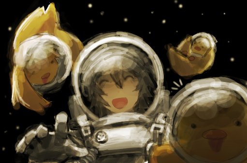 rajapito777's tweet photo. Outer space #quackyholidays2024 #quackityfanart https://t.co/tpUKbVgeQs