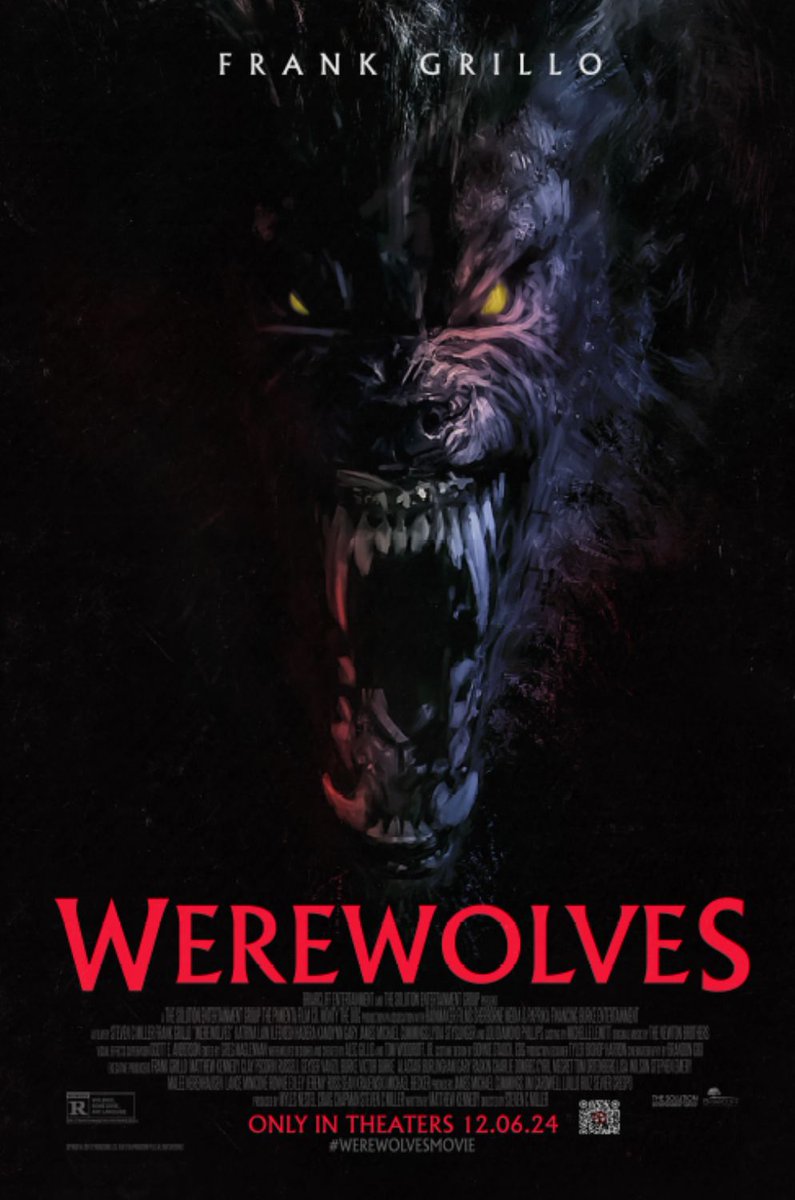 HarrisonSmith85's tweet photo. Get Tickets for #WerewolvesMovie, starring Frank Grillo, clawing into theaters Friday! https://t.co/tcKFkFlx8D
WEREWOLVES, starring Frank Grillo, rips into theaters #Friday!
Get tickets: https://t.co/tcKFkFlx8D
#WerewolvesWednesday #swearwolves #horrormovies #horror https://t.co/TbhfbWEZga