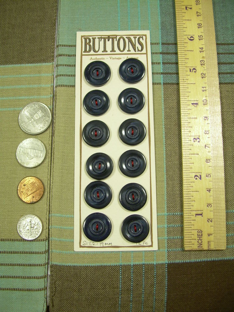 max_rainet's tweet photo. 12 VINTAGE BUTTONS *~ 19mm Navy Blue Rounds w Wreath Center Pea Coat Dress Pants https://t.co/MnO2PEik8r 
   
Wonderful buttons left over from my retail shop.  #buttons  #makers #crafters #sewing #notions  #makestuff
Please stop by! https://t.co/I8JuwHCpg2