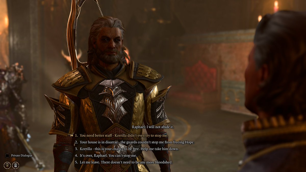 TheRealPoteet's tweet photo. Finally getting near the end of BG3, 98 hours later. Yes, I age my character as the playthrough goes on. https://t.co/N78fmPBFKE