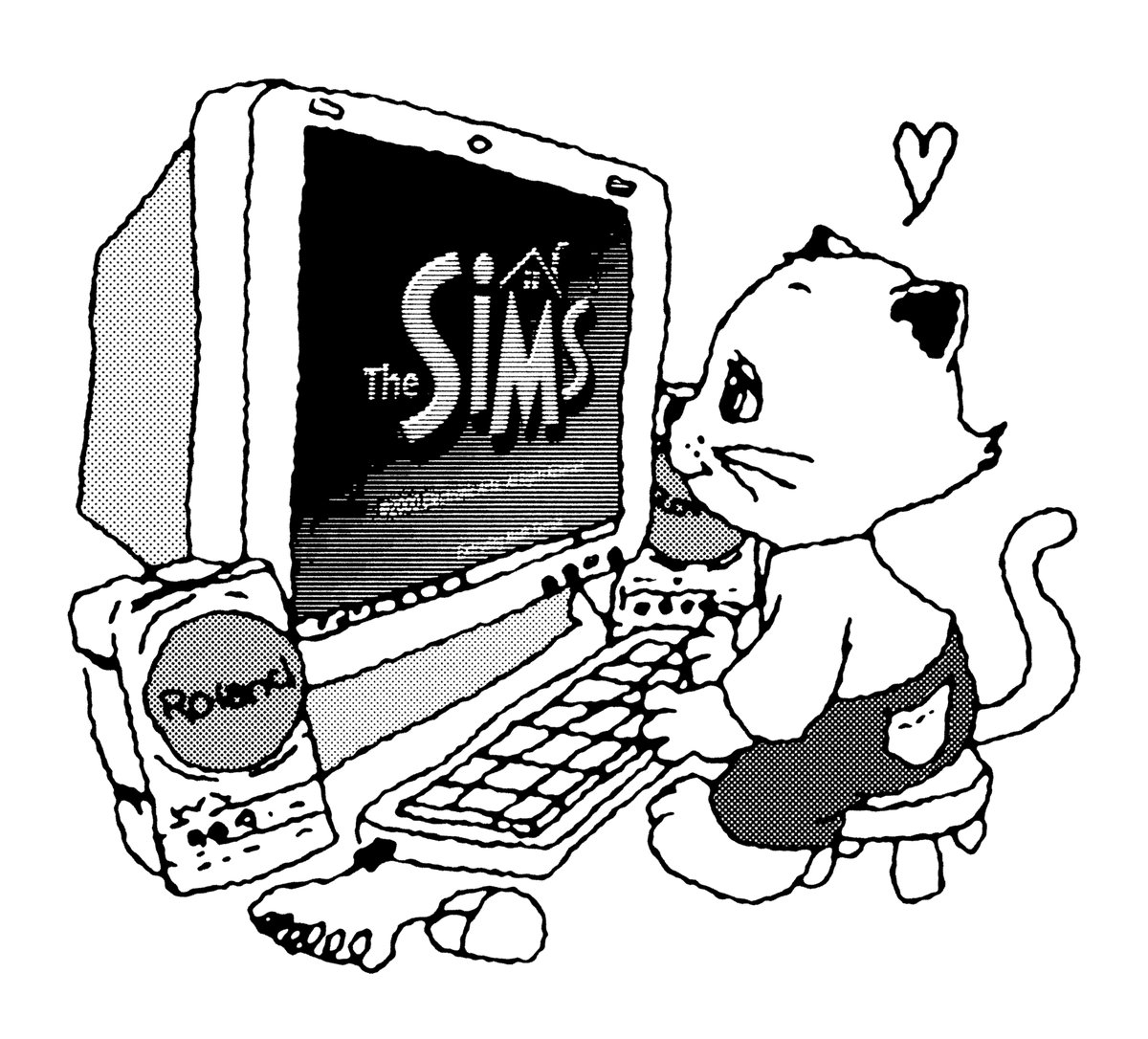 It's 2001. You are waiting &amp; watching the Sims 1 loading screen.