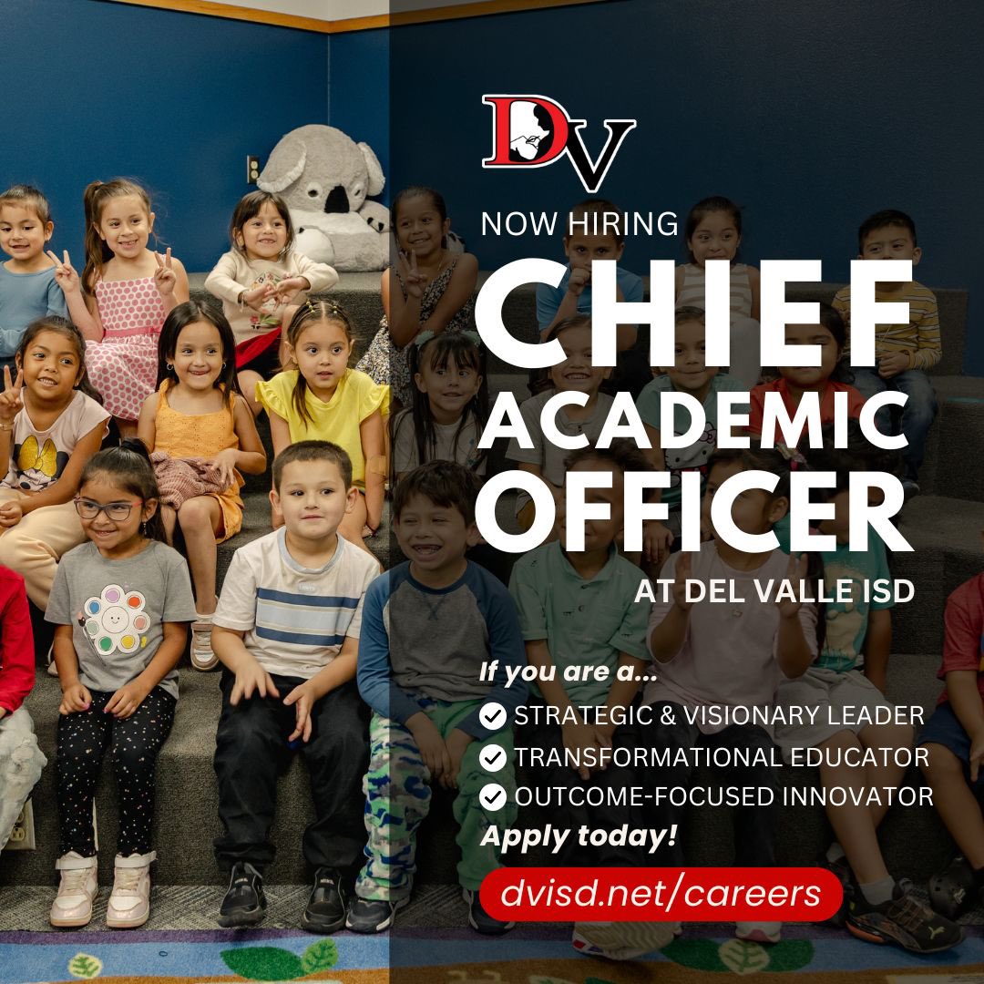 csweddle's tweet photo. We’re hiring a Chief Academic Officer to drive academic excellence and shape the future for all students. Join us! Apply now: https://t.co/iIzKVKRlHc https://t.co/9B7gFd4OXT