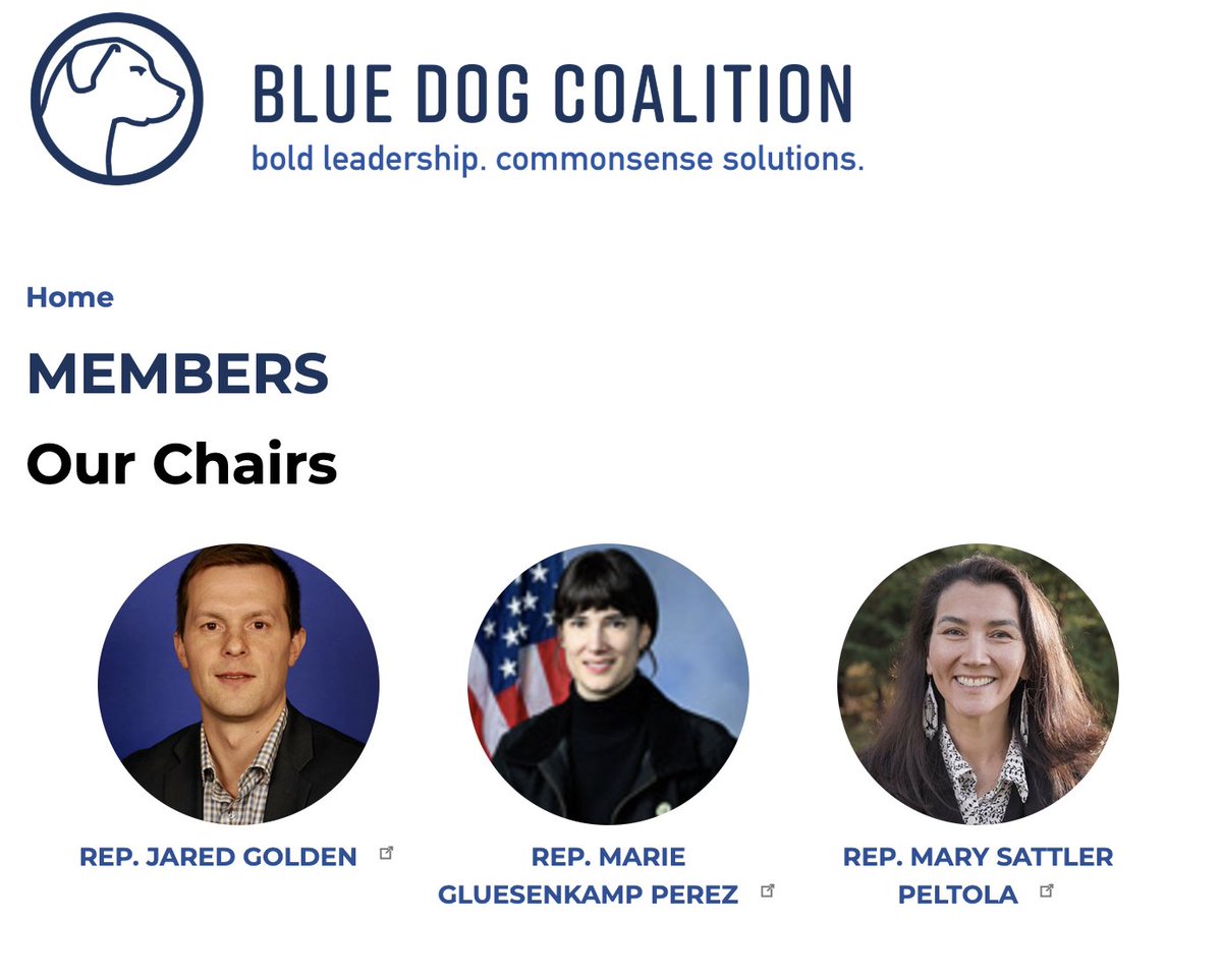 ppolitics's tweet image. Not disclosed until November, PhRMA gave another $1.6 million in 2023 to the dark money group Center Forward, deeply tied to @HouseBlueDogs.

The corporate-backed Democratic caucus is led by Reps. Jared Golden (#ME02), Marie Gluesenkamp Perez (#WA03), and Mary Peltola (#AK00).