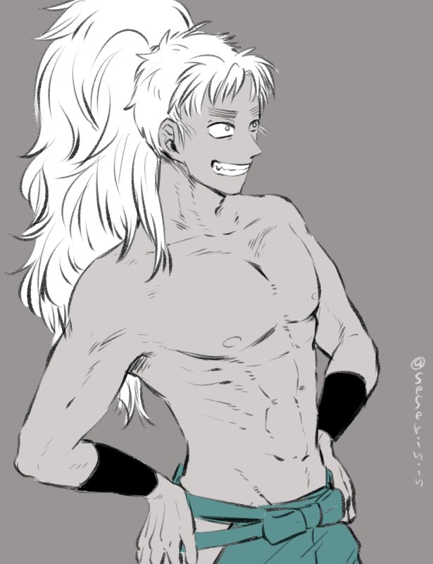 前描いた筋肉のつき方違うんじゃないって妄想のろくろ 