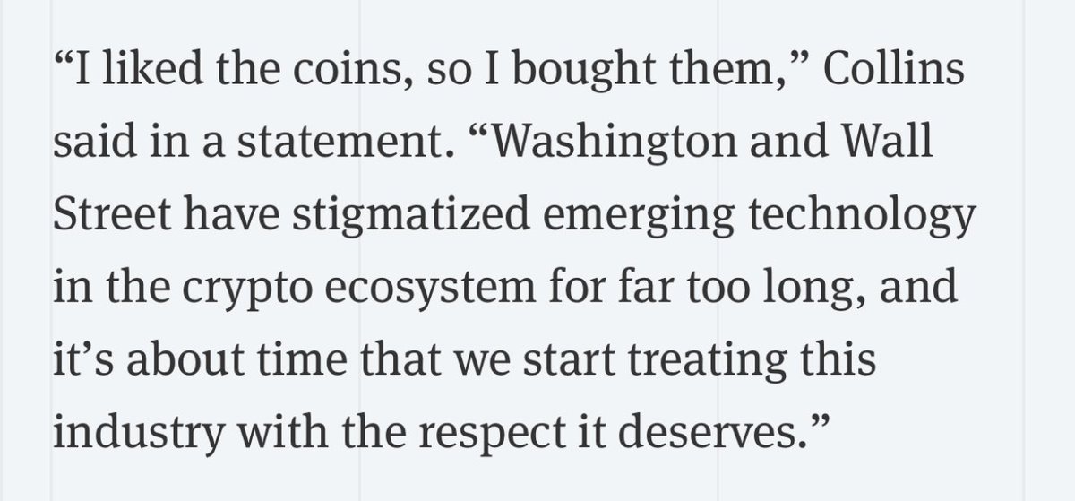 Big news: Mike Collins recently bought $Ski Mask Dog, and the media is still buzzing about it right now.