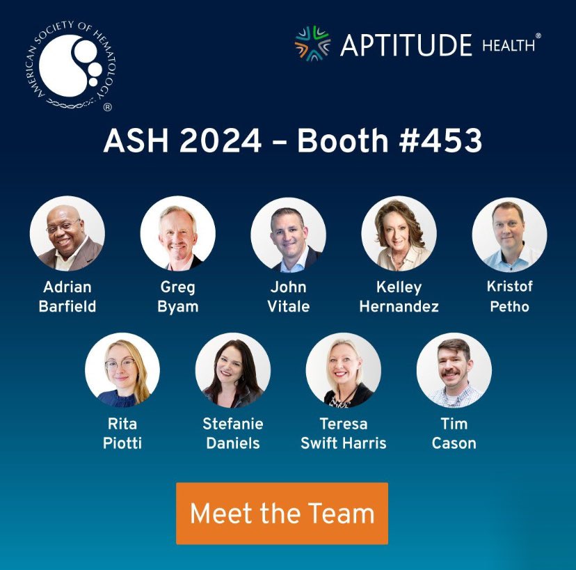 Heading out to #ASH24 tomorrow! Excited to see colleagues and hear about advances in hematology. Reach out if you’d to like to learn how <a href="/Aptitude_Health/">Aptitude Health</a> can support your brand strategy and community outreach.