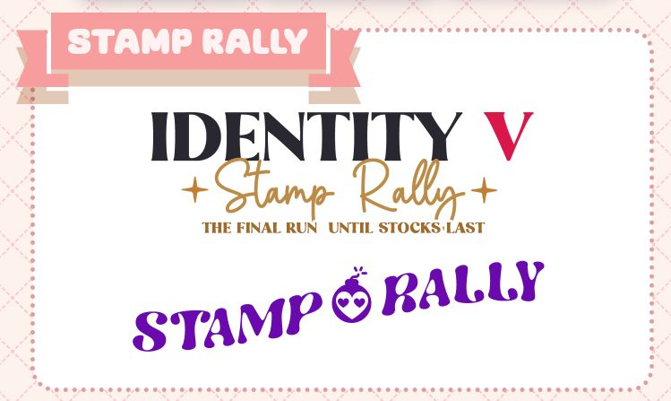 Cosplay Matsuri Stamp Rallies!
💌Identity V Stamp Rally - Dash Hit! The Final Run!
💜Stampo Rally - A Sampo-themed Stamp Rally

Artists:
<a href="/_eun914/">EUN🦊🌼</a> <a href="/zhepfxiv/">ZHEPF🧜‍♂️| COSMATSU FF03 |VGEN OPEN</a> <a href="/sleepylemi/">れみ✧</a> <a href="/wrynegade/">wrynegade | Yaoi Expo Y18</a> <a href="/Delinquint_/">Zen 🤍 Vgen</a> <a href="/crooelle/">roo 🐼 COCARNI SANA</a> 

More details to come in the following days!
Please stay tuned!